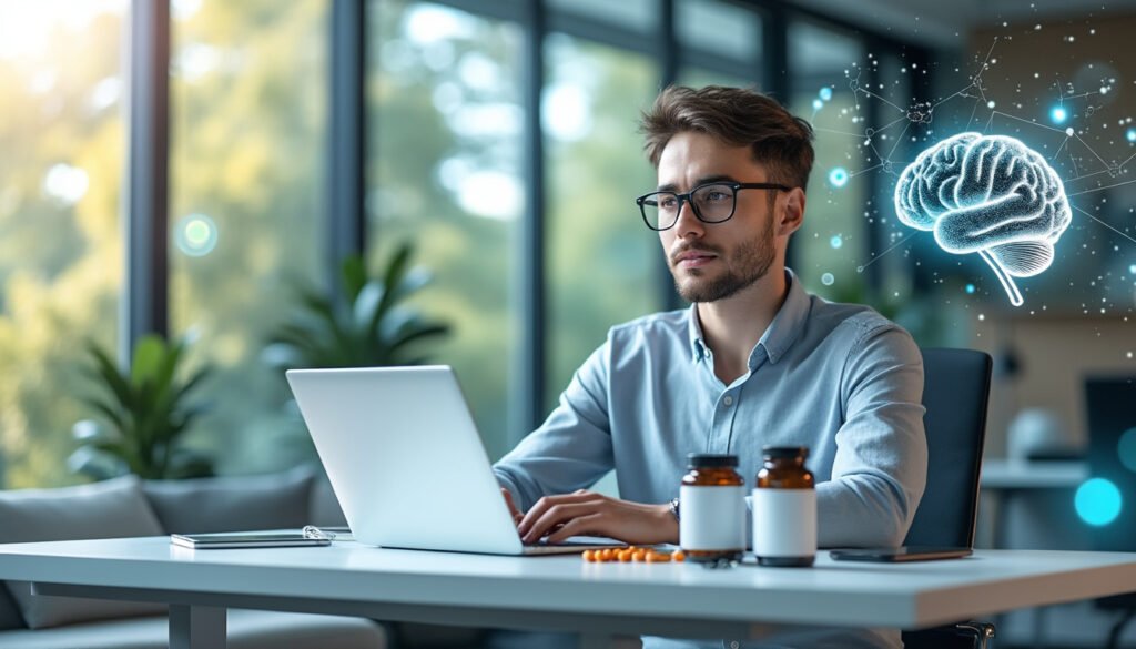 descubre cómo mejorar tu concentración y memoria en un mundo digital utilizando suplementos naturales que potencian tus capacidades cognitivas de forma segura y eficaz.