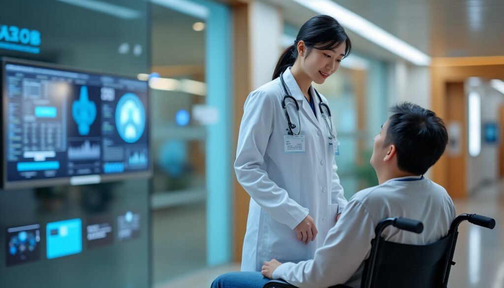 zhiyin zhou destaca la importancia de un enfoque centrado en el ser humano para avanzar en la inteligencia artificial aplicada a la atención médica, promoviendo soluciones más éticas y efectivas.