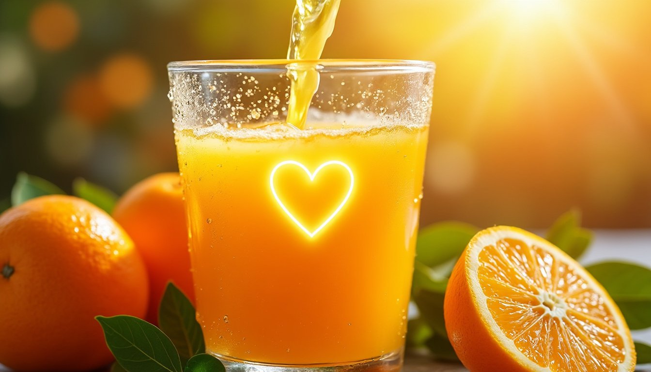 Las maravillas del jugo de naranja diario para salvar el corazón: un sorbo hacia la longevidad
